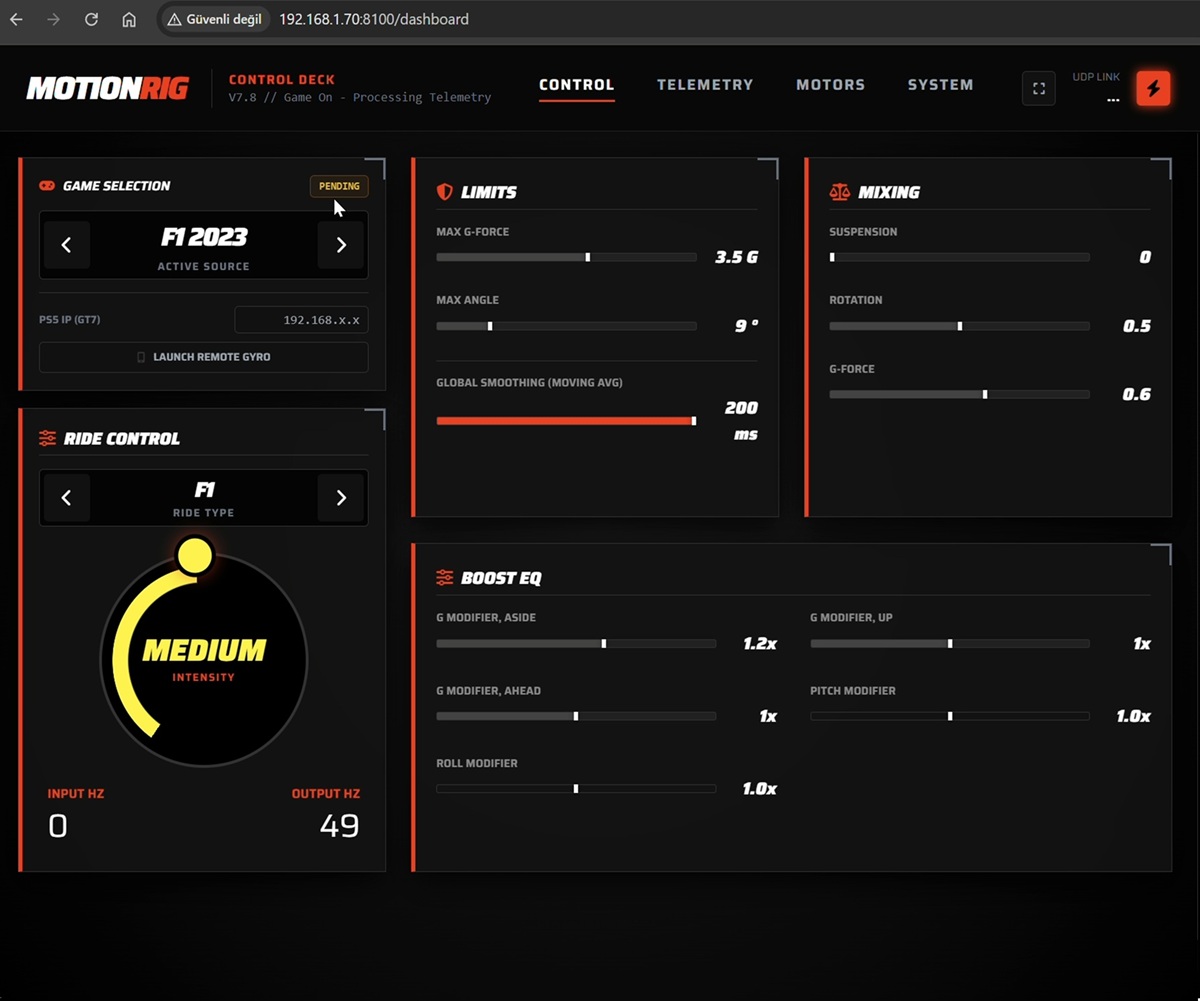 Telemetry Data